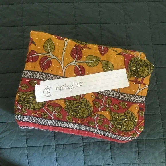 kantha quilt nwot BOGO #d - Picture 6 of 6